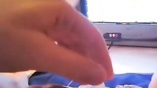 Guy Takes Needle Out Of Balls & Lets It Squirt