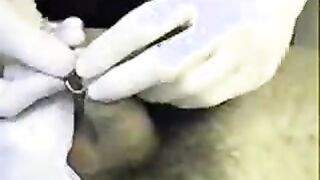 Guy Gets Penis Piercing