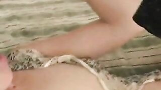 Pop Goes The Panty Hose From Pussy