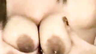 Milk Squirting Her Fun Bags