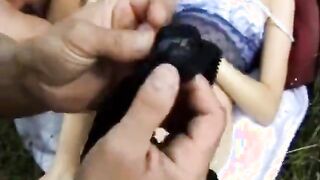 Guy Tastes Soiled Sticky Panties
