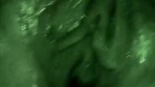Night Vision Creampied Pussy Gape