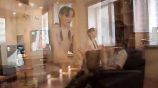 Attractive Babe Fucked By Boyfriend In Front Of The Televisiov