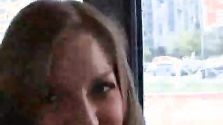 Nice-Boobed Girl Displays Amazing Boobs Where Anyone Can See 