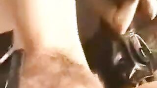 Hairy Pussy Teased With Fire
