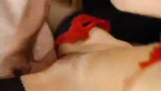Horny brunette gets fucked and fisted