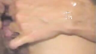 Hairy Pussy Gaped Wide & Fisted