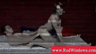 Beautiful Amsterdam Whore Pounds Eager Boner