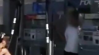 Busty Girl Offered Money To Pump Gas Topless & Bottomless