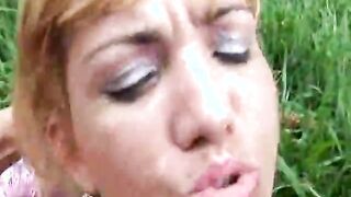 Horny Chick         Slammed By Thick Unit