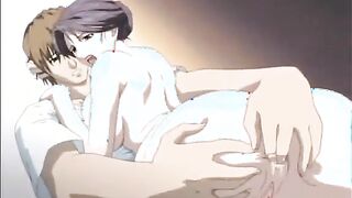 Hentai mommy made her son heavily shoot