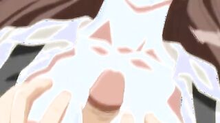 Guy does hard quickie with hentai chick