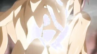 Strange orgy is going on in the hentai