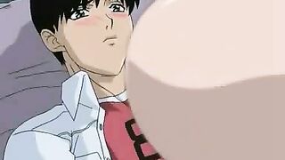 Guy feels two hot orgasms