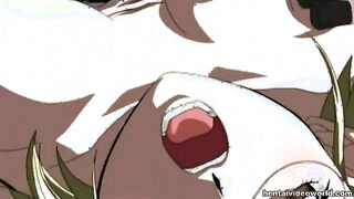Hentai tortures for bound chick