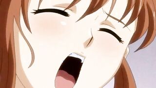Hentai gal forced into suck and fuck