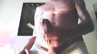 huge cock wanking