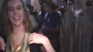 Wild Coeds Gets Playful During Party