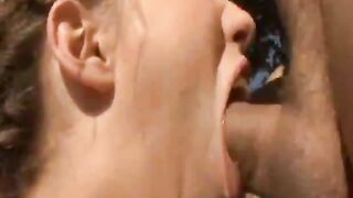 Kelly puts baseball player's cock in her throat