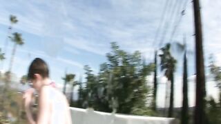 Whore gets a nice cum massage then gets a fat splat to the face.