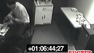 Nasty Girl Caught Urinating Into Glass