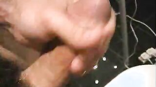 Bruno Bond and Steve Cruz hardcore bathroom action