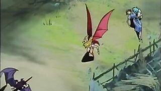 Caught hentai girls hard fucked by monsters