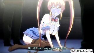 Schoolgirl hentai with bigboobs groupfucked by blackmen