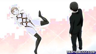 Bondage hentai with bigtits hard fucked in front of camera