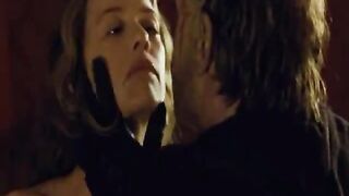 Alexandra Neldel has hot sex with a guy in bed