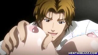 Bondage schoolgirl hentai with huge boobs brutally fucked