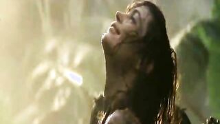 Emmanuelle Beart shows off her breasts and bush