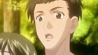 Chained hentai with bigboobed deep poking from behind