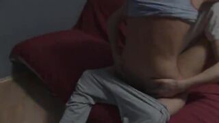 My teen pussy loves his long penis