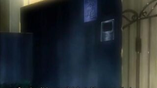 Hentai coed gets bite her tits and fingered pussy