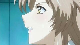 Bondage hentai schoolgirl with bigboobs oralsex and swallowing cum