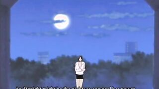 Huge melon tits hentai tittyfucking and facial cumshoting