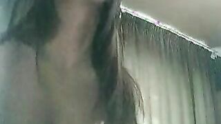 Hot UK teen dildos her hole
