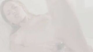 Huge glass vibrator in art movie