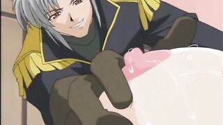 Busty hentai Princess squirting milk