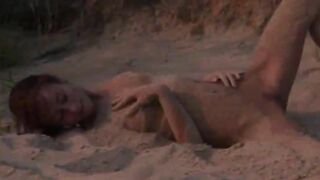 shocking natasha teen naked on the beach