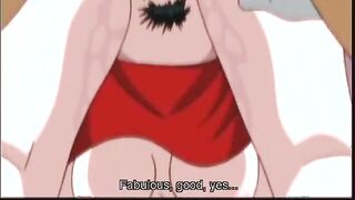 Japanese hentai gets fingering pussy and hot poking