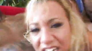 Interracial Fucking Threesome With Jasmine Tame