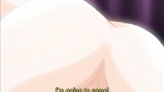 Blindfold hentai double penetration by some brats