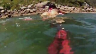 hardcore outdoor anal coitus