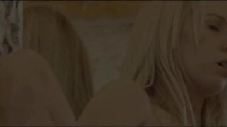 Blonde babe Carla undress snatch