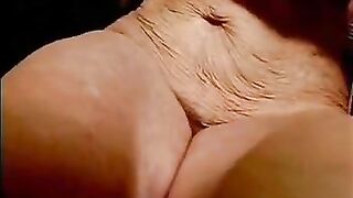 Old Saggy Granny Plays With Herself Using A Vibrator