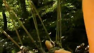 Tit whipping plus BDSM