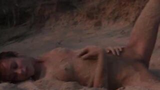 cute natasha teen naked on the beach