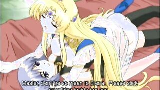 Princess hentai threesome hot assfucked
